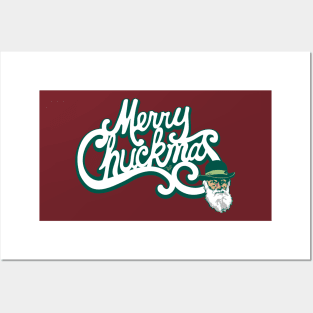 Merry Chuckmas by Tai's Tees Posters and Art